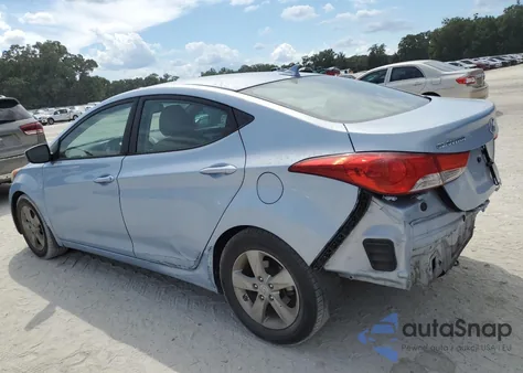 2012 Hyundai Elantra Gls из США, поврежденный, VIN KMHDH4AE2CU468039